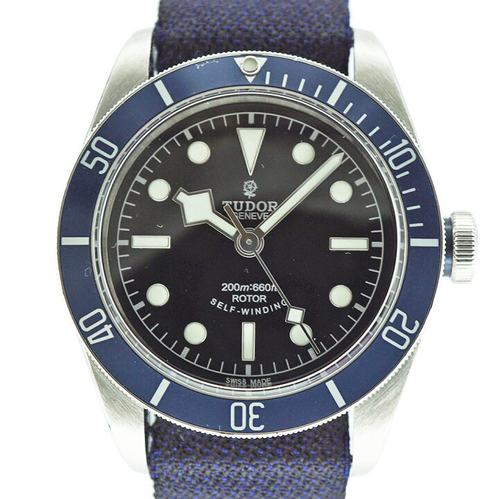 楽天市場】チューダー Tudor 79220B ヘリテージブラックベイ 【中古  