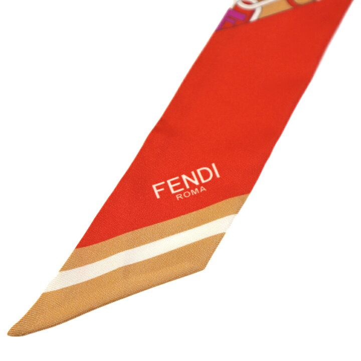楽天市場】FENDI【フェンディ】FXT011 AIXB ラッピー スキニースカーフ  