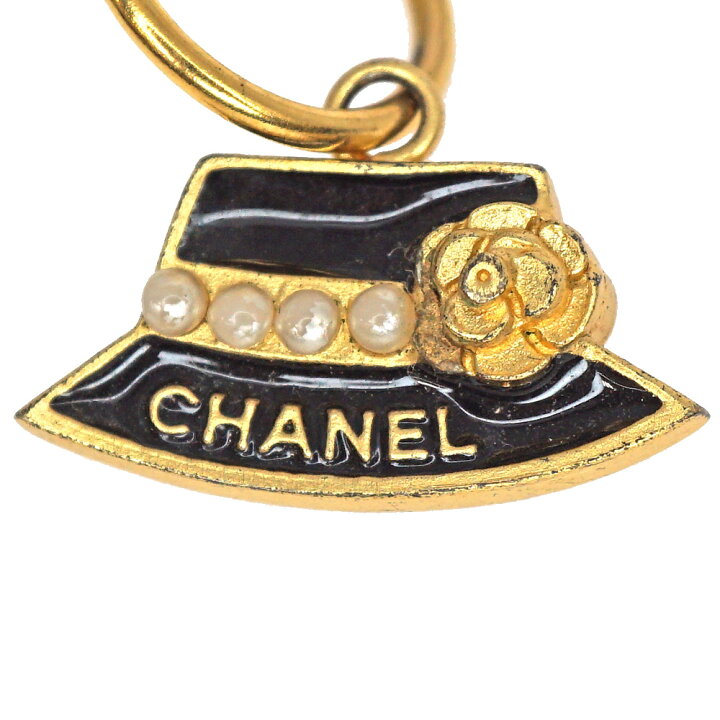 楽天市場】シャネル Chanel ハット・ココマークピアス 貴金属素材  