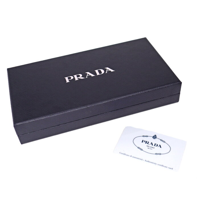 楽天市場】プラダ Prada 1ML506 ラウンドファスナー長財布【中古 