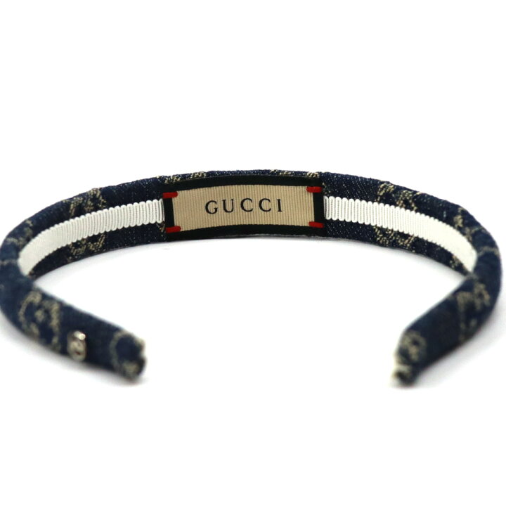 楽天市場】グッチ Gucci 652835 カチューシャ エコ ウォッシュ ド 