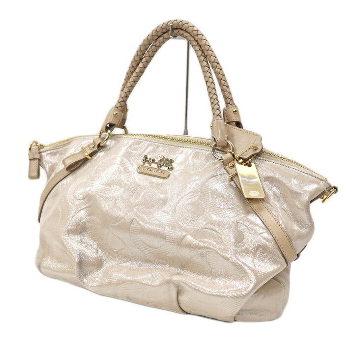 楽天市場】コーチ Coach 16269 ハンドバッグ オプアート【中古 