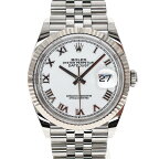 ロレックス Rolex 126234 デイトジャスト36 ホワイト ローマン【中古】