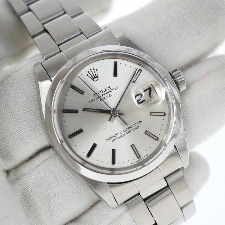 楽天市場】ロレックス Rolex 1500 オイスターパーペチュアルデイト 