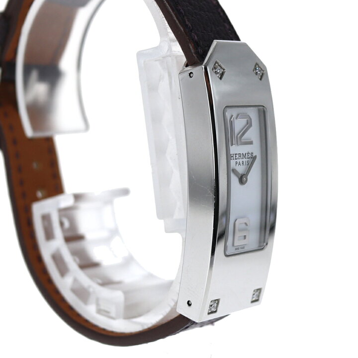 楽天市場】エルメス Hermes KT1.230 ケリー2 4Pダイヤ ホワイト 【中古 