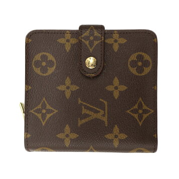 楽天市場】ルイ ヴィトン LOUIS VUITTON コンパクト ジップ M61667 二  