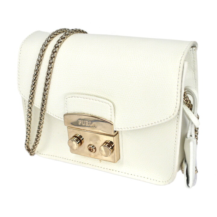 楽天市場】フルラ Furla ショルダーバッグ チェーン レザー ホワイト 