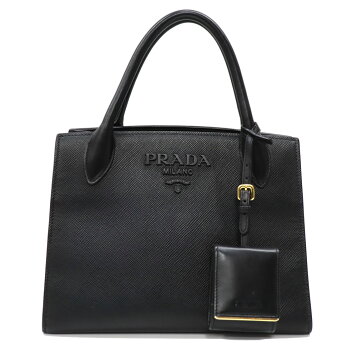 PRADA プラダ ブラック トートバッグ BN1057 2_146 楽天市場】【バッグ  