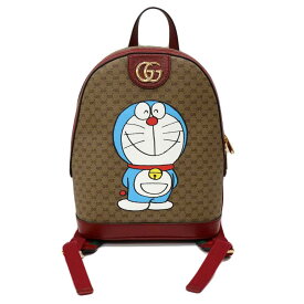 グッチ GUCCI 647816 ドラえもん ミニGGスプリーム バックパック リュック レディース 質屋かんてい局春日井店【中古】