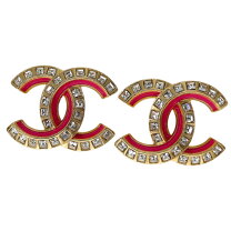 楽天市場】chanel シャネル ピアス a88429 ココマーク ストーン 