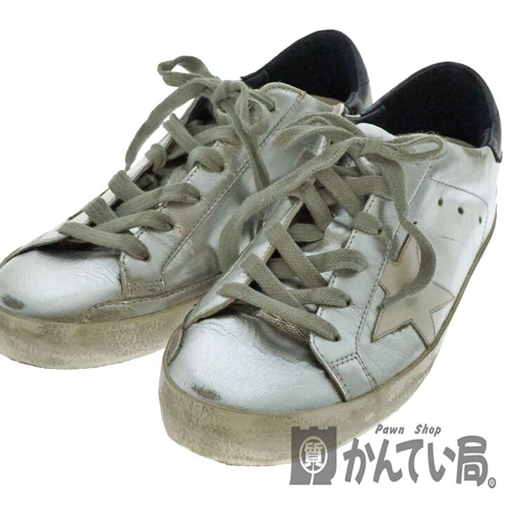 楽天市場】GOLDEN GOOSE【ゴールデングース】スニーカー シルバー 