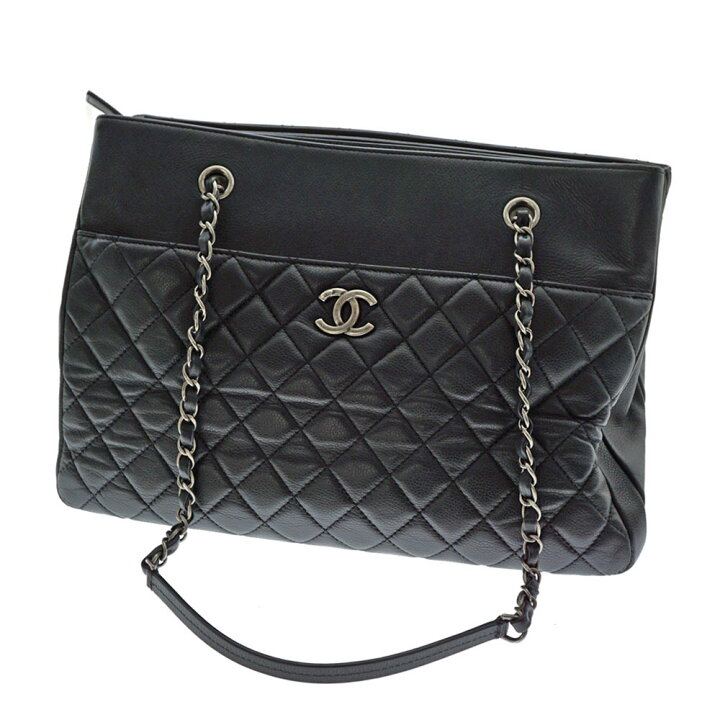 楽天市場】CHANEL【シャネル】チェーントートバッグ キャビアスキン 