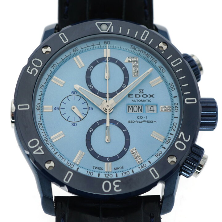 楽天市場】EDOX【エドックス】01122-357BU8-BUIN8 クロノオフショア1 