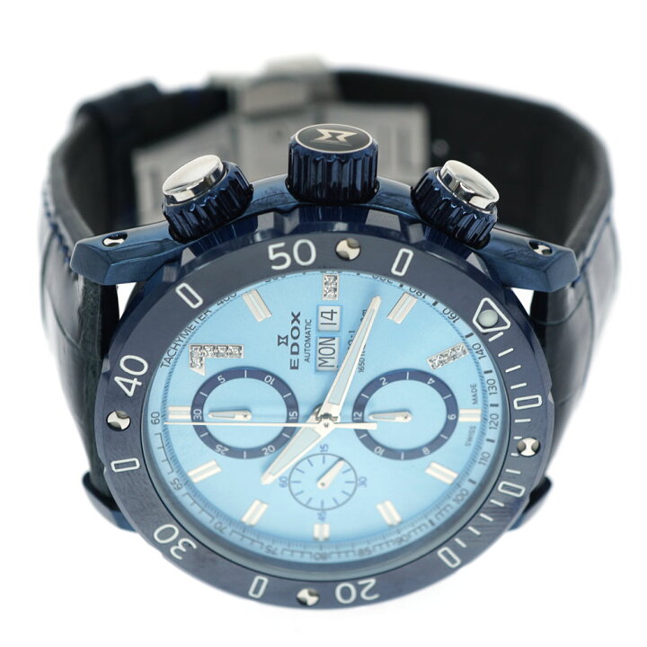 楽天市場】EDOX【エドックス】01122-357BU8-BUIN8 クロノオフショア1 