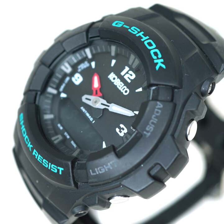 楽天市場】CASIO【カシオ】G-100 G-SHOCK KOBELCO コラボ 電池式 