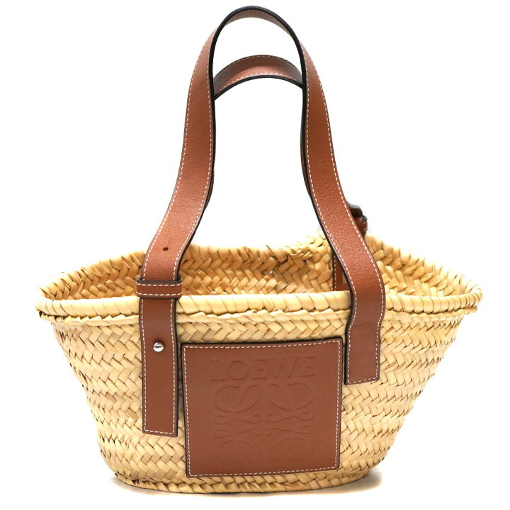 楽天市場】LOEWE【ロエベ】 バスケットバッグ スモール ストロー  