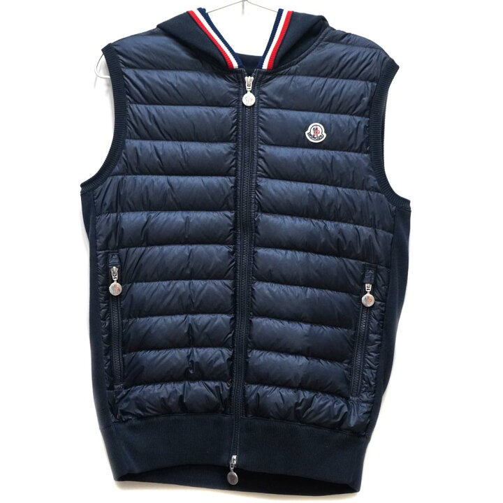 楽天市場】モンクレール Moncler MAGLIA TRICOT GILET ダウンベスト 