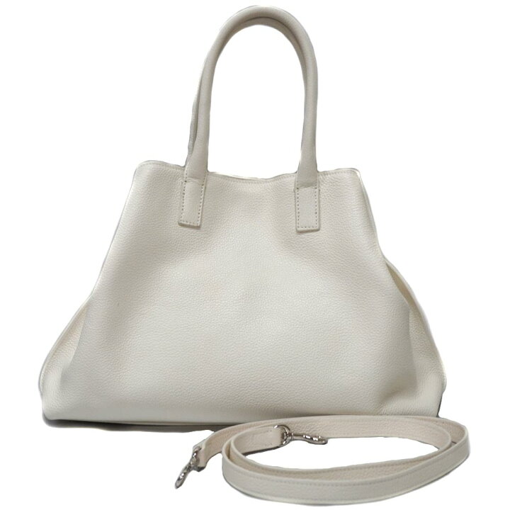 楽天市場】Akris アクリス トートバッグ ホワイト レザー【中古  