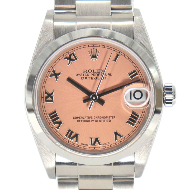 楽天市場】ロレックス Rolex 78240 デイトジャスト ピンク ローマ  