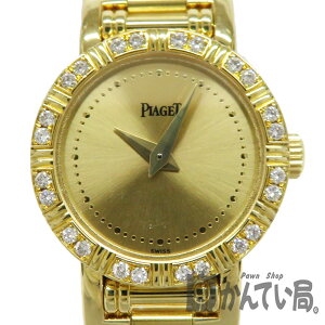 PIAGET【ピアジェ】 5964AK81 ミニダンサー 金無垢 K18 レディース 腕時計 ダイヤ クォーツ 【中古】 質屋かんてい局細畑店 USED-9 h3100286928700001