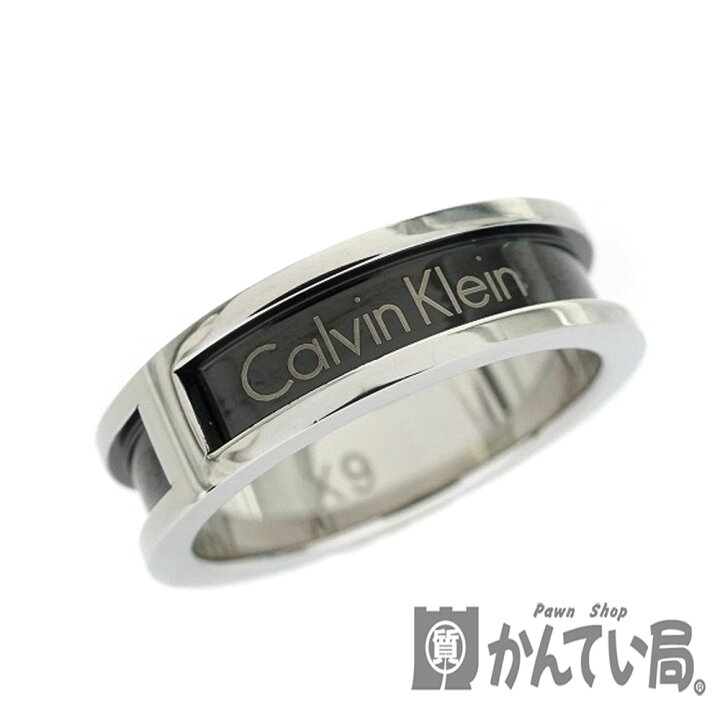 楽天市場】CALVIN KLEIN【カルバンクライン】 リング 約19号 指輪 