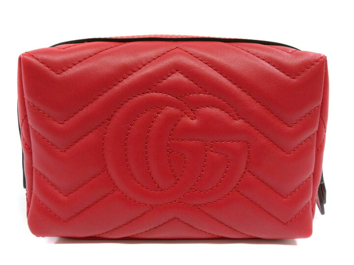 楽天市場】GUCCI【グッチ】476165 コスメポーチ GGマーモント 