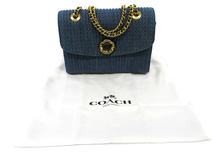 楽天市場】COACH【コーチ】68222 ショルダーバッグ デニム 肩掛け 斜め  