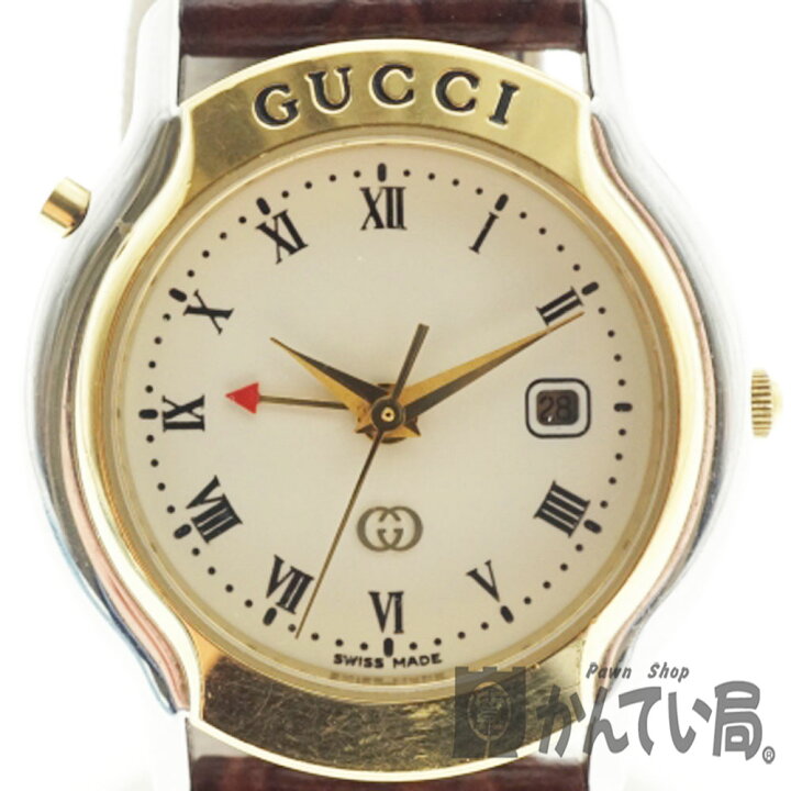 楽天市場】GUCCI【グッチ】8200JR クオーツ レディース 白文字盤  