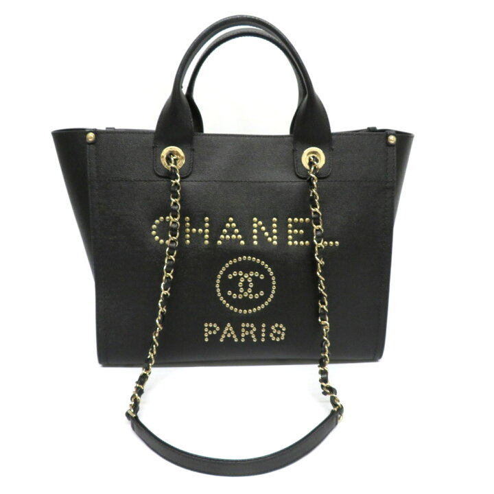 楽天市場】CHANEL【シャネル】 A57069 ドーヴィル キャビアスキン 