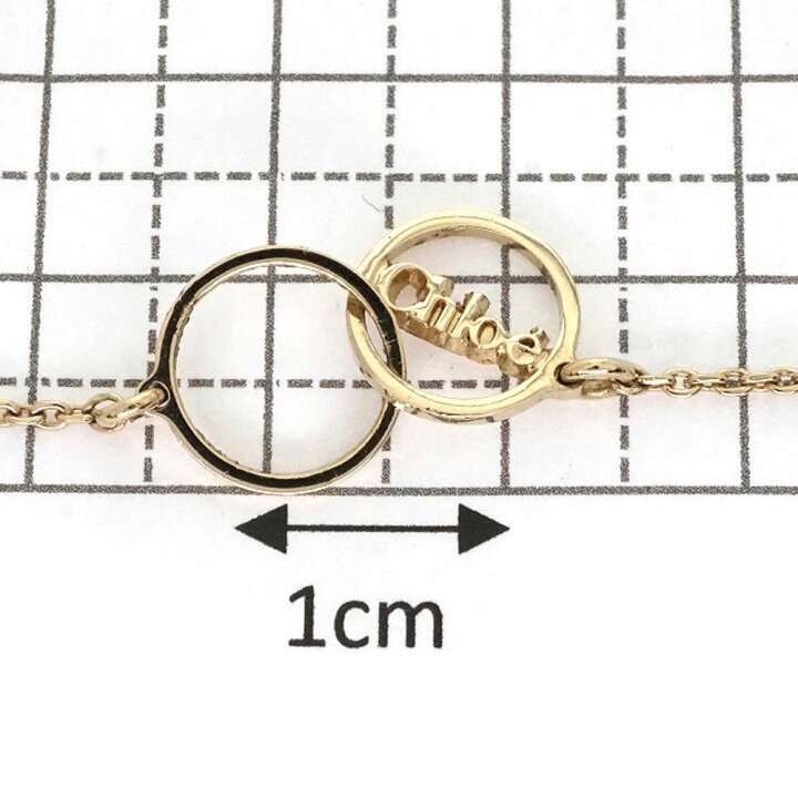 楽天市場】Chloe【クロエ】 2B0367 ブレスレット ゴールド系 約15.5 