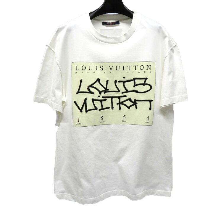 楽天市場】LOUIS VUITTON【ルイヴィトン】 1AAGMH ロゴプリントTシャツ 
