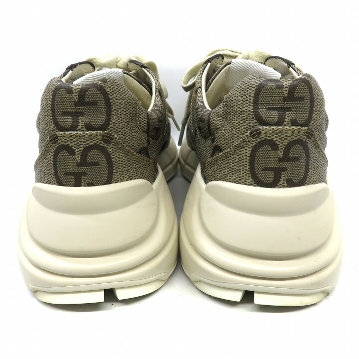 楽天市場】グッチ Gucci 680915 GUCCI100ライトンスニーカー【中古 