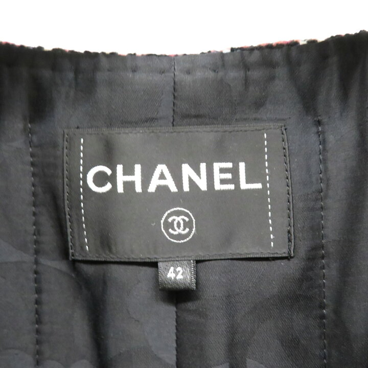 楽天市場】シャネル Chanel P72500 V64261 スパンコールツイード 