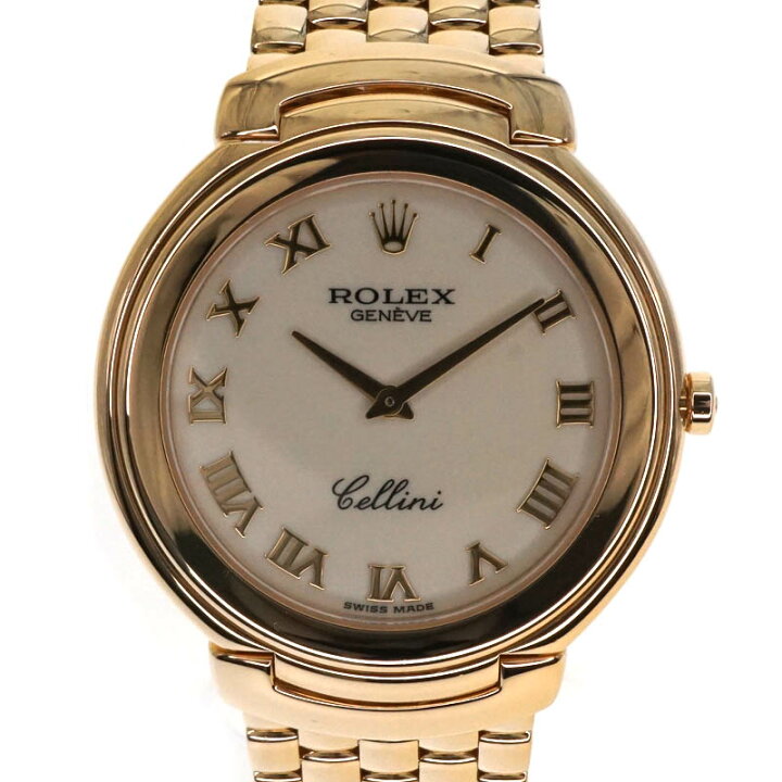 楽天市場】【値下げ】ROLEX【ロレックス】 6623 チェリーニ N番 K18YG 