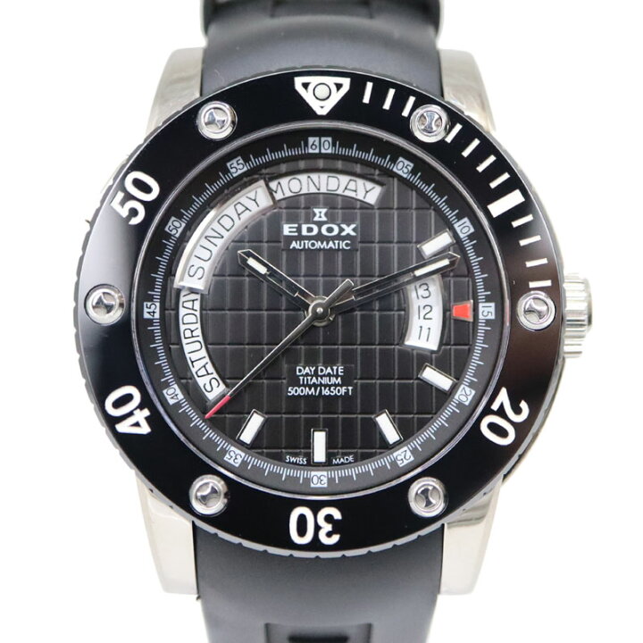 楽天市場】EDOX【エドックス】83005-TIN-NIN クラスワン デイデイト 