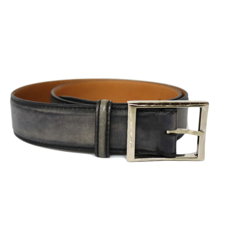 楽天市場】ベルルッティ Berluti レザー ベルト グレー【中古 : 質屋 
