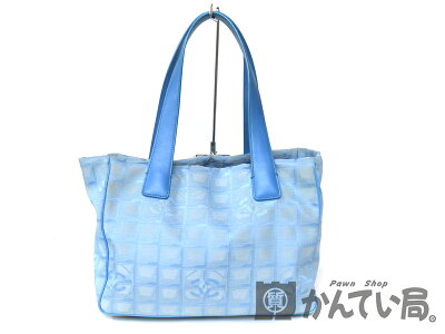 CHANELãã·ã£ãã«ããã¥ã¼ãã©ãã«ã©ã¤ã³ãã¼ãPMA20457ãã«ã¼æ°´è²ã¬ãã£ã¼ã¹ã­ã£ã³ãã¹ãã³ãããã°ãä¸­å¤ãUSED-Bè³ªå±ããã¦ãå±å°ç§åºc17-6128