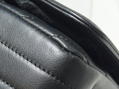 CHANEL【シャネル】A91586Vステッチチェーンショルダーバッグブラック黒レザー本革肩掛けシルバー金具レディース美品【中古】USED-S質屋かんてい局小牧店c18-1467