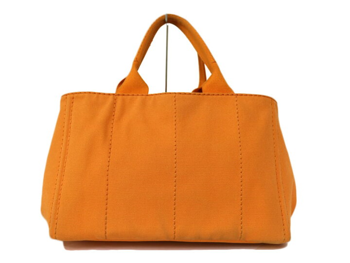 楽天市場】PRADA 【プラダ】 BN1877 カナパ トート バッグ オレンジ  
