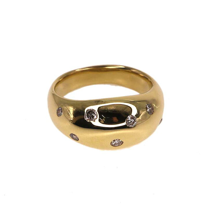 楽天市場】K18【18金】ダイヤモンド リング D:0.26ct 約11号 約8.8g 