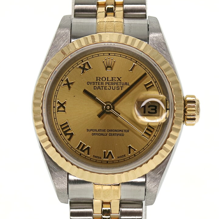 楽天市場】ROLEX【ロレックス】 79173 デイトジャスト K番 ローマ  