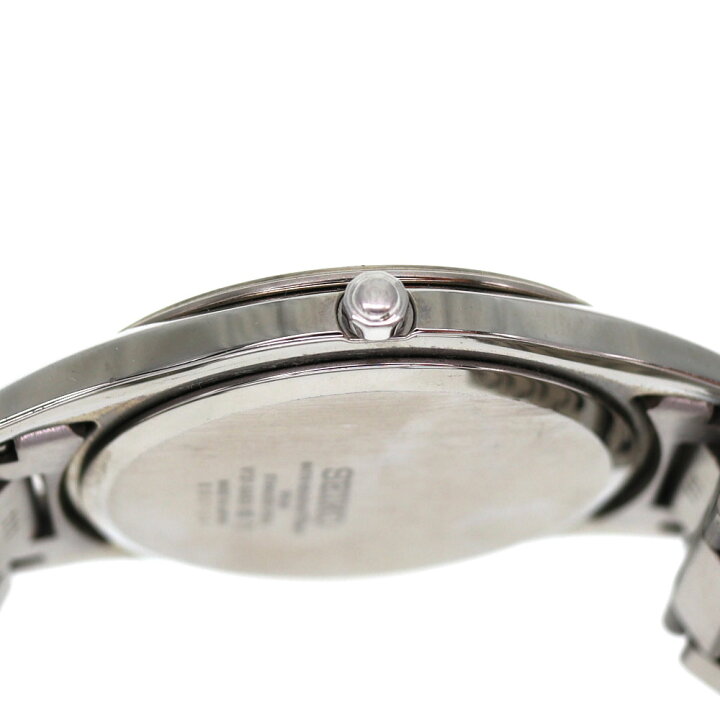 楽天市場】セイコー Seiko V131-0AE0 ドルチェ ホワイト 【中古 
