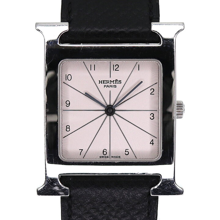 楽天市場】エルメス Hermes HH1.510 Hウォッチ シルバー 【中古  