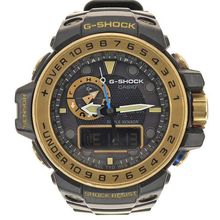 楽天市場】カシオ Casio GWN-1000GB-1AJF G-SHOCK ジーショック ガルフ 
