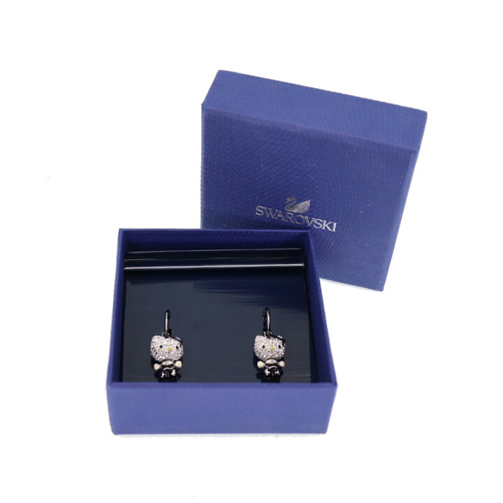 楽天市場】SWAROVSKI【スワロフスキー】ピアス ハローキティ Hello 