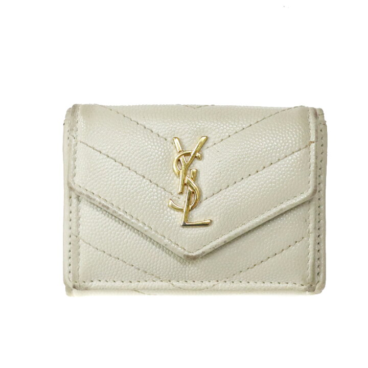 楽天市場】SAINT LAURENT【サンローラン】505118 三つ折り財布 