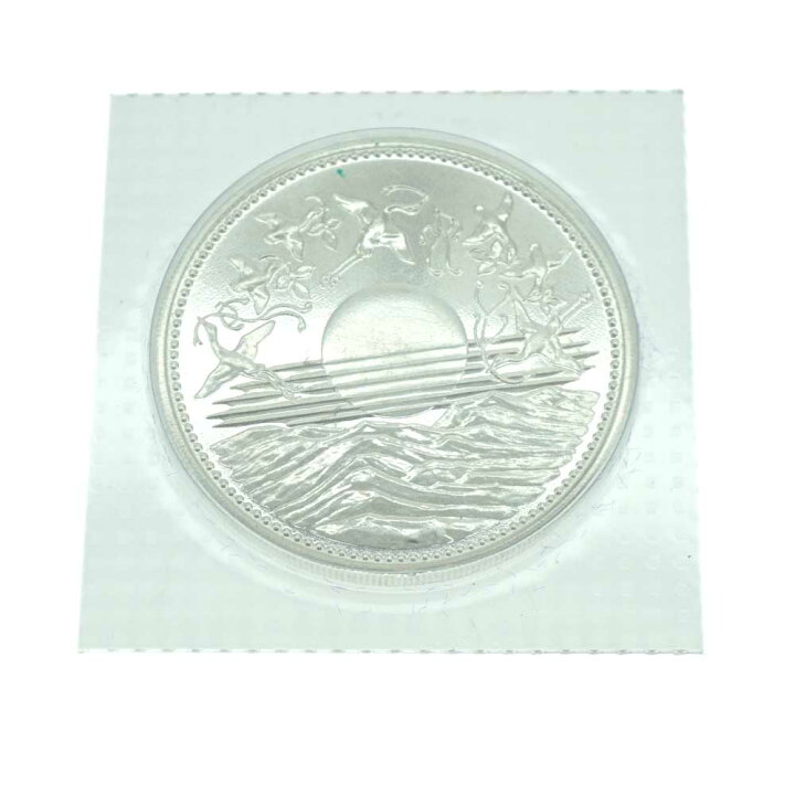 楽天市場】記念硬貨 天皇陛下在位60年記念1万円銀貨 SV1000 純銀  