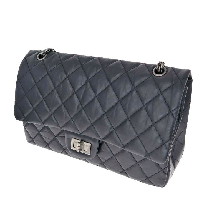 楽天市場】シャネル Chanel 2.55 チェーンショルダーバッグ エイジド 