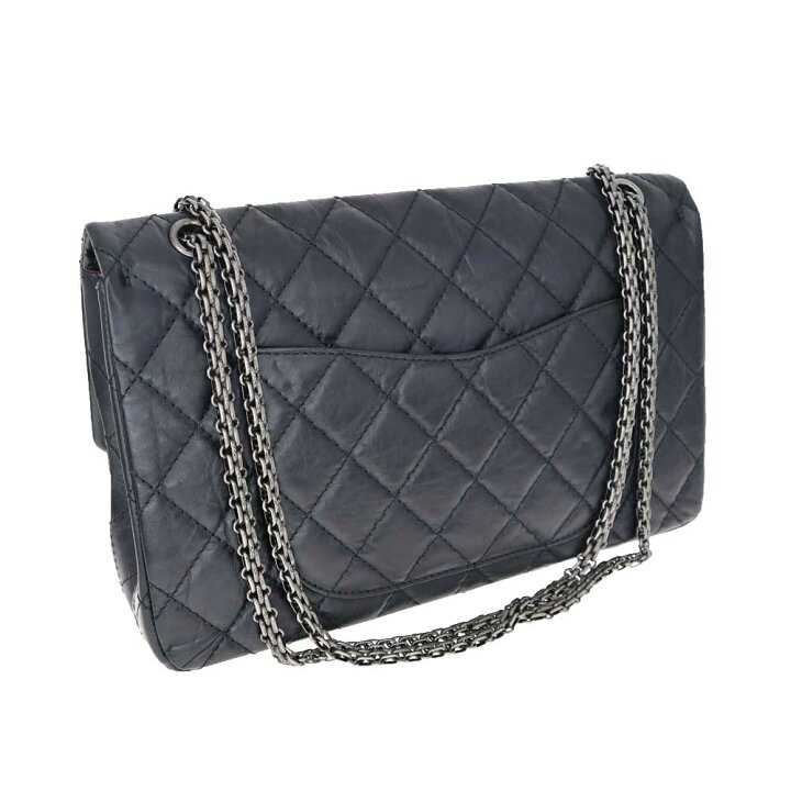 楽天市場】シャネル Chanel 2.55 チェーンショルダーバッグ エイジド 