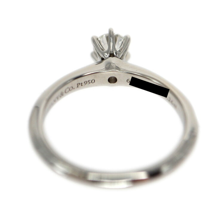 楽天市場】ティファニー Tiffany＆Co Pt950 ウエディング リング【中古 
